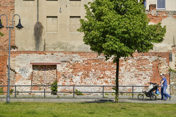 City wall remains