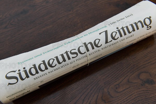 Daily newspaper Süddeutsche Zeitung
