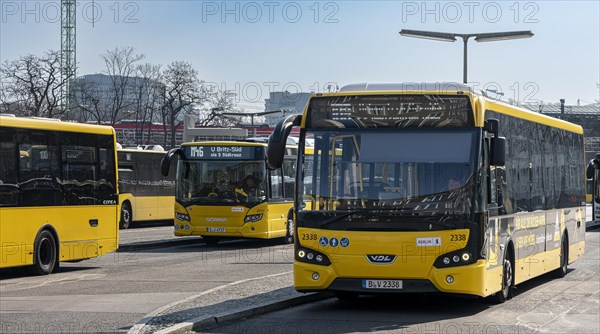 Terminal stop for Berliner Verkehrsbetriebe buses at Zoo station