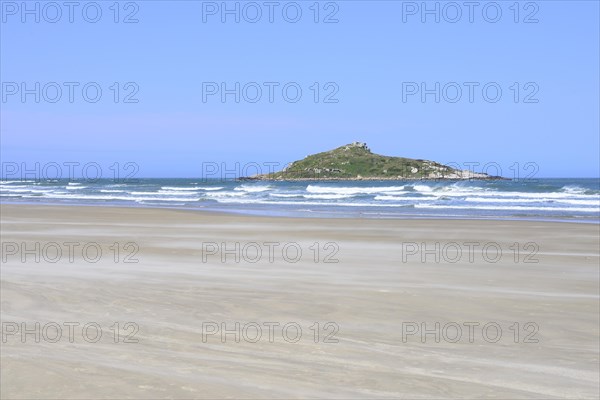 Small island near Praia de Mocambique beach