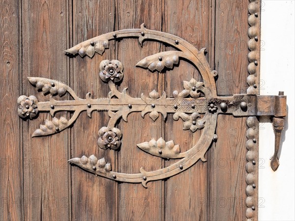 Artful wrought iron work