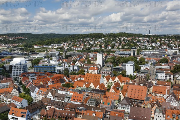 View of Ulm towards Michelsberg