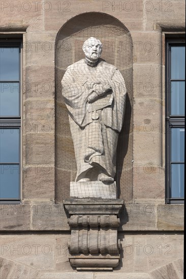 Stone sculpture by Christoph Scheurl