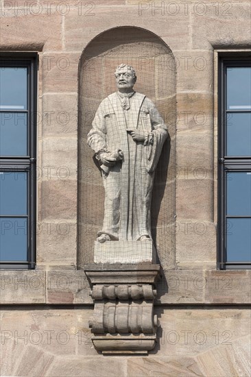 Stone sculpture by Nikolaus Thaddaeus von Goenner