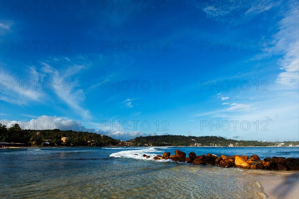 Bay of Mirissa beach