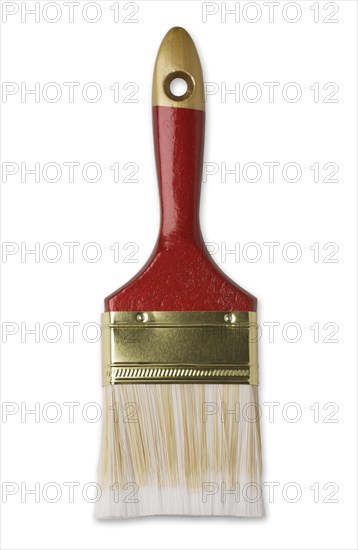New paint brush isolated on a white background with clipping path