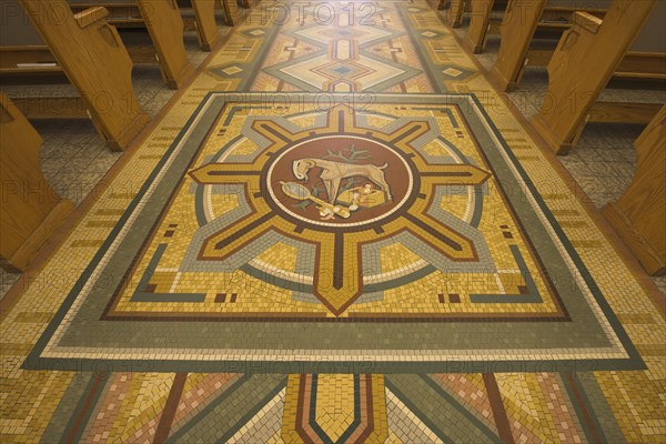 Mosaiken in der Basilika Saint-Anne-de-Beaupre