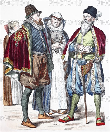 Folk traditional costume