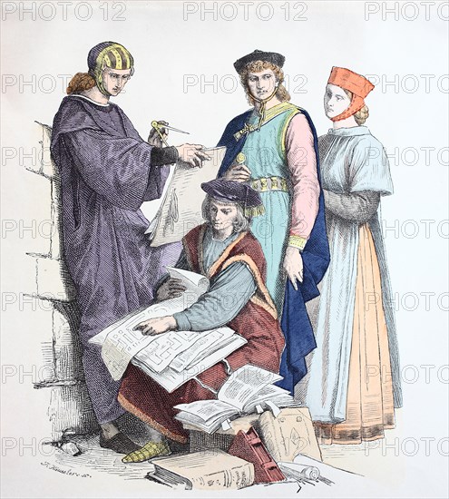 Folk traditional costume