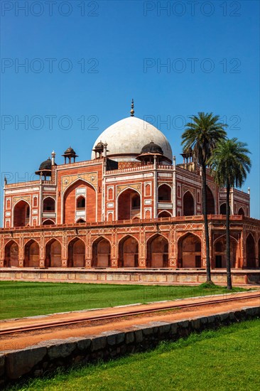 Humayun's Tomb famous tourist attraction destination. Delhi