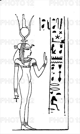 Isis is a goddess of Egyptian mythology. She was the goddess of birth