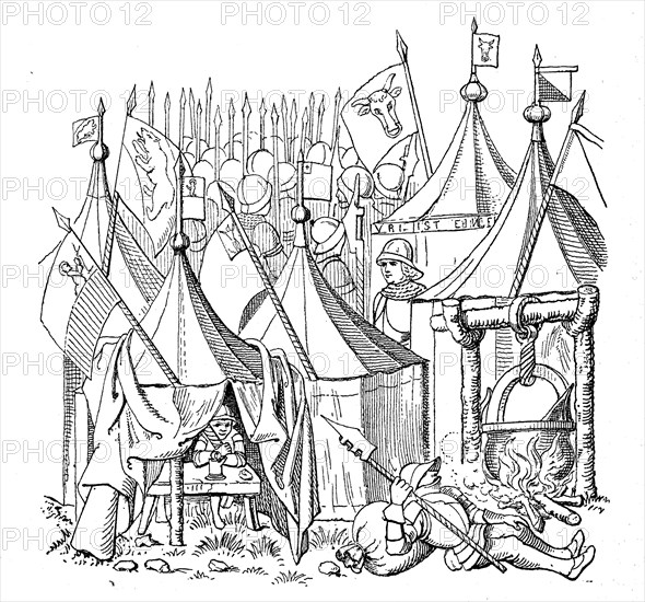 Tent Camp and Flag Guard of the Army of Switzerland