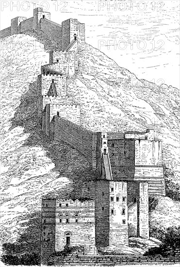 West front of the walls of Antioch