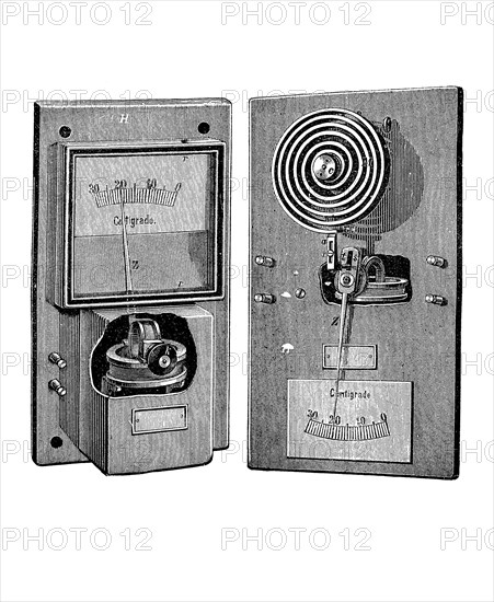 Fernthermometer fuer Heizungsanlagen von G. A. Schultze