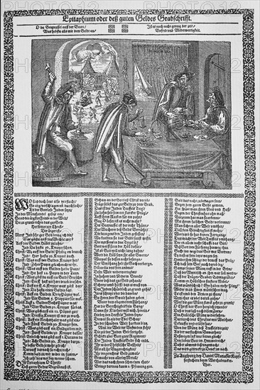 Mockery of coin adulteration at the time of the Thirty Years' War