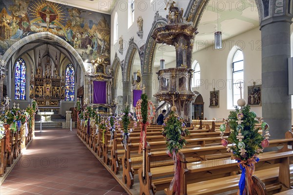 Altar and pulpit