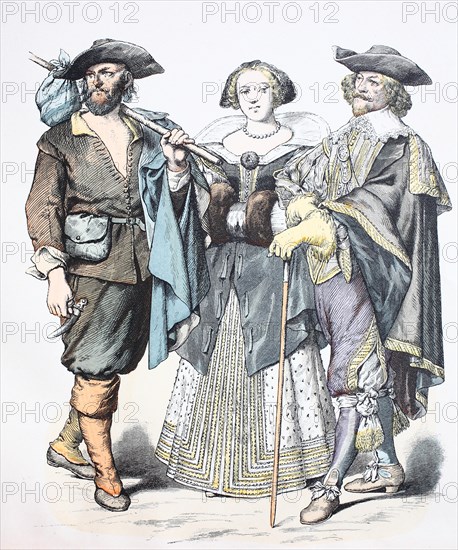 Folk traditional costume