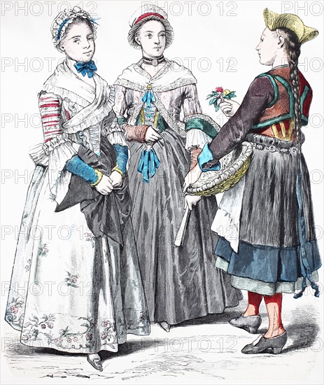 Folk traditional costume