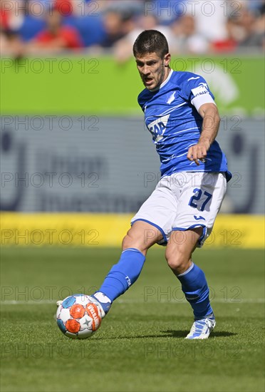 Action Andrej Kramaric TSG 1899 Hoffenheim on the ball