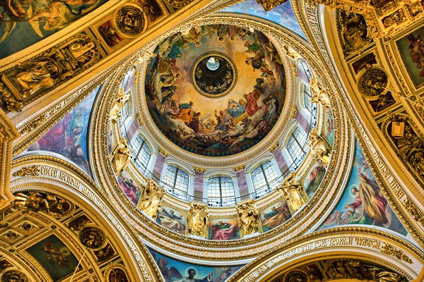 Interior of St. Isaac Cathedral