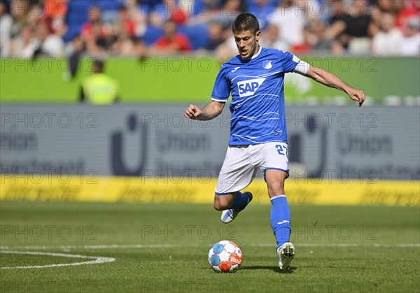 Action Andrej Kramaric TSG 1899 Hoffenheim on the ball