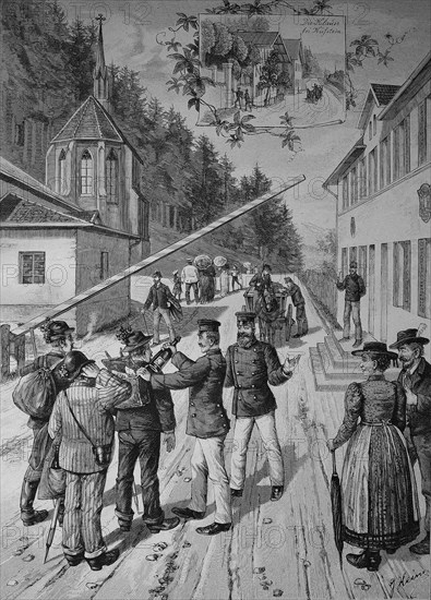 Weinfaelscher getarnt als Ausfluegler an der bayerischen Grenze bei Kufstein gefangen