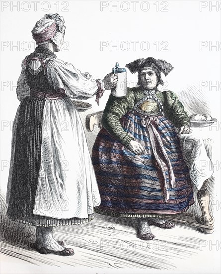 Folk traditional costume