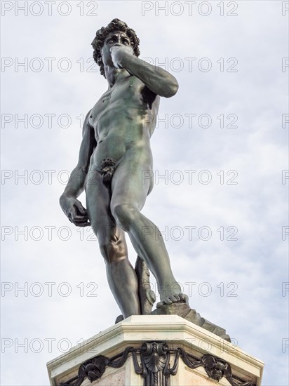 Statue of David in Piazzale Michelangelo