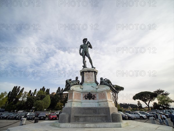 Statue of David in Piazzale Michelangelo