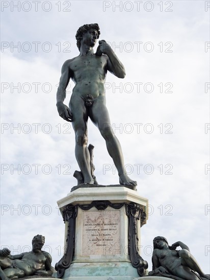 Statue of David in Piazzale Michelangelo
