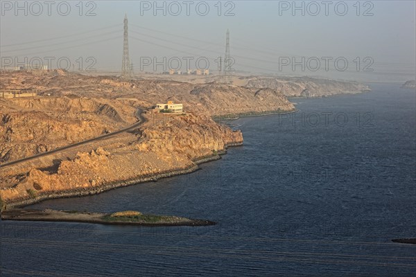 At the new dam