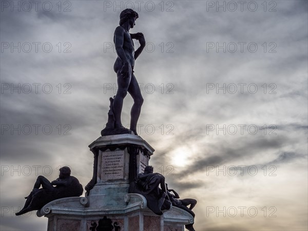 Statue of David in Piazzale Michelangelo