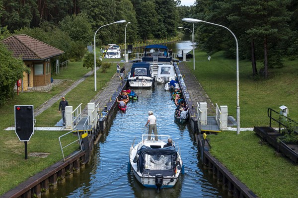 Boats at the Deminer Lock