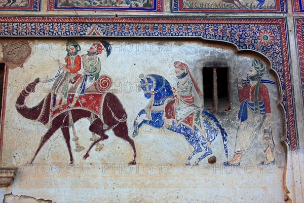 In the old town of Nawalgarh
