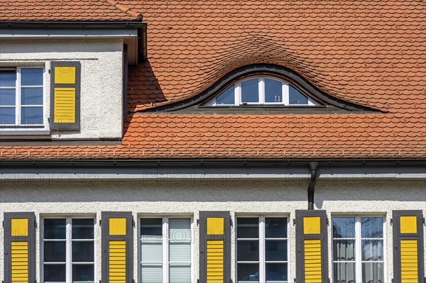 Dachgauben und Biberschwanzziegel