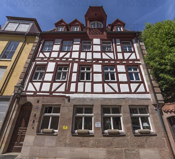Historic half-timbered house