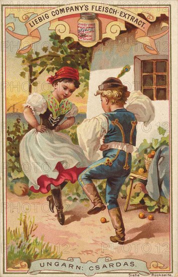 Picture series Dances of the Countries