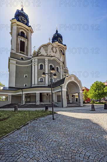 The town parish church of St. Peter and Paul