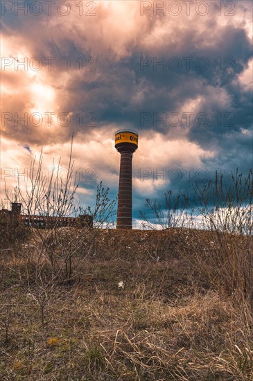 The Conti Tower of the future Wasserstadt Limmer on the former Continental site in Hanover in the Limmer district