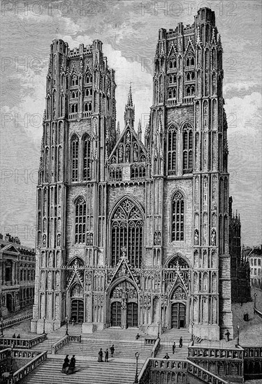 The Cathedral of St Michael and St Gudula is a Roman Catholic church in Brussels