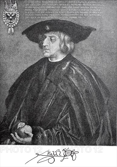 Maximilian I 22 March 1459