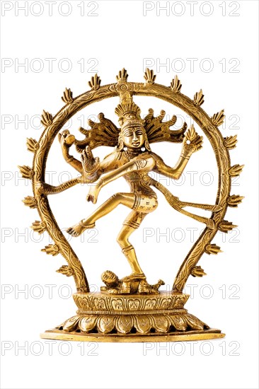Bronze statue of indian hindu god Shiva Nataraja