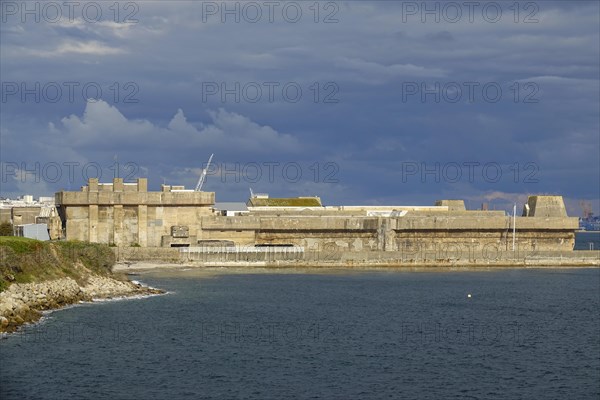U-boat repair yard Brest of the German Kriegsmarine from 1940 to 1944