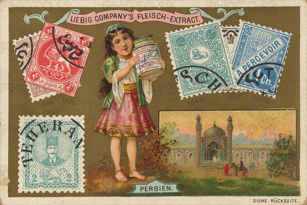 Picture series Countries and Stamps and Motifs