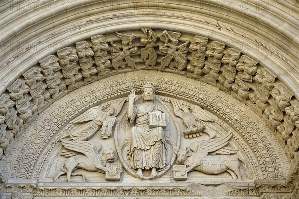 Tympanum Last Judgment above the main portal