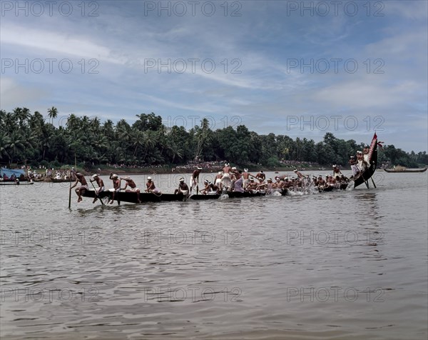 Aranmula boat race during Onam festival near Haripad