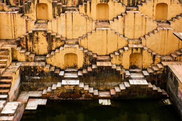 Panna Meena ka Kund stepwell in Amber