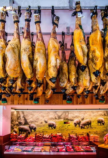 Serrano ham shop