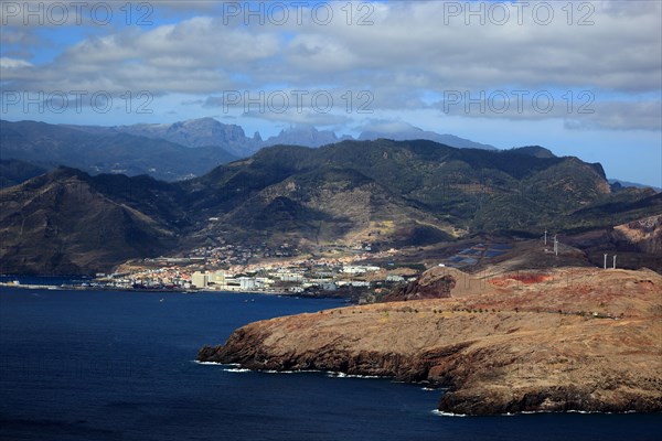 Prainha village at Cap Ponta de Sao Lourenco