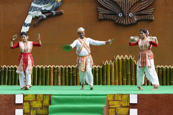 Ritual tribal dances at the Hornbill Festival